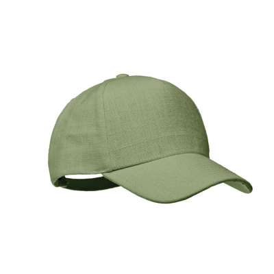 Picture of HEMP BASEBALL CAP 370 GR & M² in Green