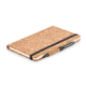 Picture of A5 CORK NOTE BOOK with Pen in Black