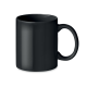 Picture of COLOUR CERAMIC POTTERY MUG 300ML in Black
