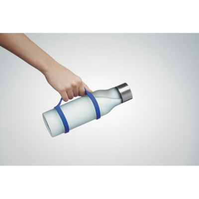 Picture of SILICON BOTTLE HOLDER STRAP in Blue
