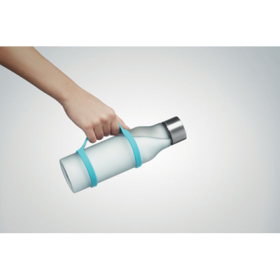 Picture of SILICON BOTTLE HOLDER STRAP in Turquoise