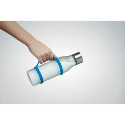 Picture of SILICON BOTTLE HOLDER STRAP in Royal Blue