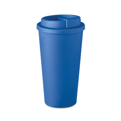 Picture of DOUBLE WALL TUMBLER 450 ML in Blue
