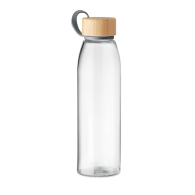 Picture of GLASS BOTTLE 500ML in Transparent.