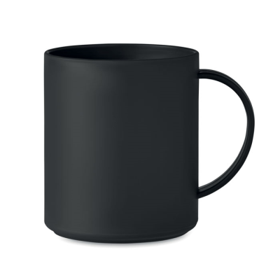 Picture of REUSABLE MUG 300 ML in Black.