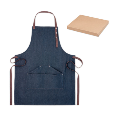 Picture of DENIM APRON 240 GR & M² in Blue.