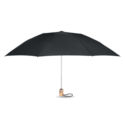 Picture of 23 INCH 190T RPET UMBRELLA in Black