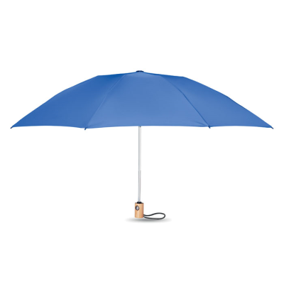 Picture of 23 INCH 190T RPET UMBRELLA in Blue.