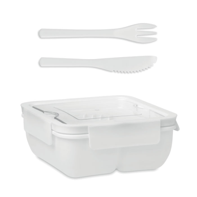 Picture of LUNCH BOX with Cutlery 600Ml