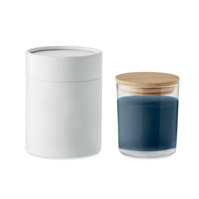 Picture of VANILLA FRAGRANCE CANDLE in Blue