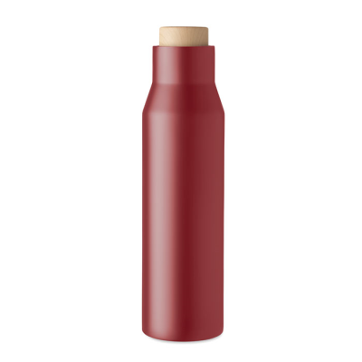 Picture of DOUBLE WALL FLASK 500 ML in Burgundy