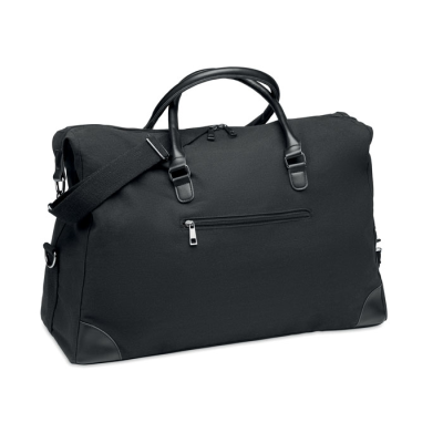 Picture of WEEKEND BAG in Canvas 340Gr & M² in Black.