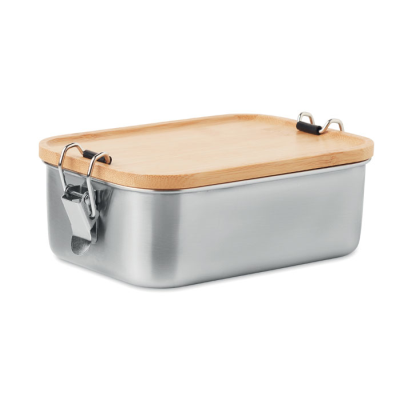 Picture of STAINLESS STEEL METAL LUNCH BOX 750ML