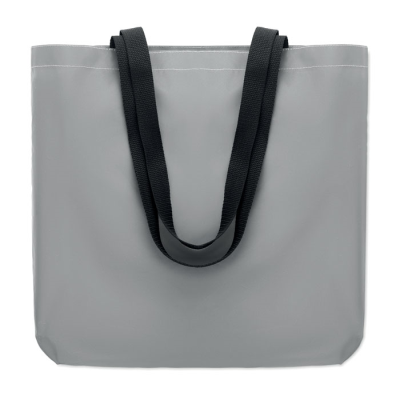 Picture of HIGH REFLECTIVE SHOPPER TOTE BAG in Silver