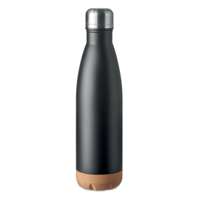 Picture of DOUBLE WALL BOTTLE 500 ML in Black.
