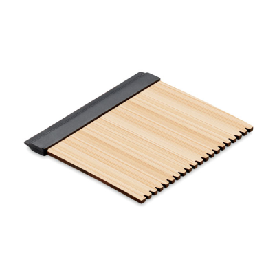 Picture of BAMBOO ICE SCRAPER in Brown