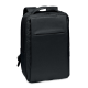 Picture of LAPTOP BACKPACK RUCKSACK in 300D RPET in Black