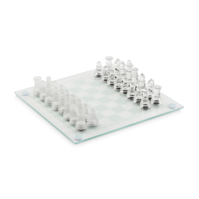 Picture of GLASS CHESS SET BOARD GAME