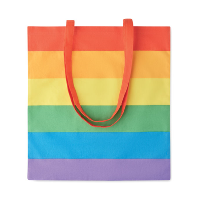 Picture of 200G COTTON SHOPPER TOTE BAG in Multicolour