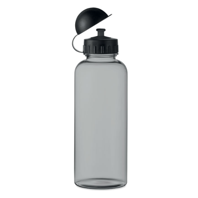 Picture of RPET BOTTLE 500ML in Transparent Grey.