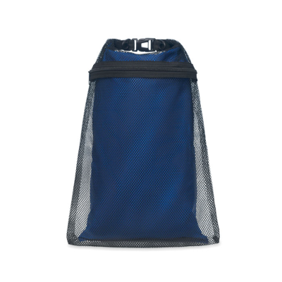 Picture of WATERPROOF BAG 6L with Strap in Royal Blue.