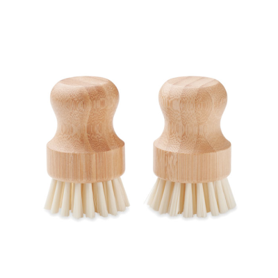 Picture of SET OF VEGETABLE BAMBOO BRUSHES