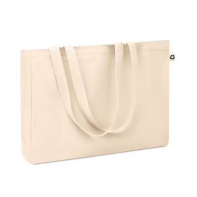 Picture of CANVAS RECYCLED BAG 280G in Beige