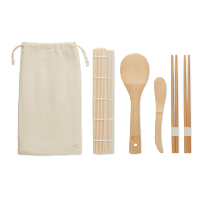 Picture of 5-PIECE SUSHI MAKING KIT in Brown