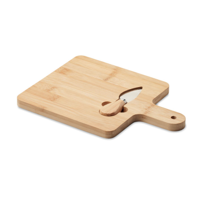 Picture of CHEESE BOARD SET in Bamboo