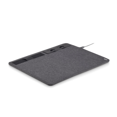 Picture of RPET MOUSEMAT CHARGER 15W