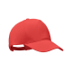 Picture of ORGANIC COTTON BASEBALL CAP in Red