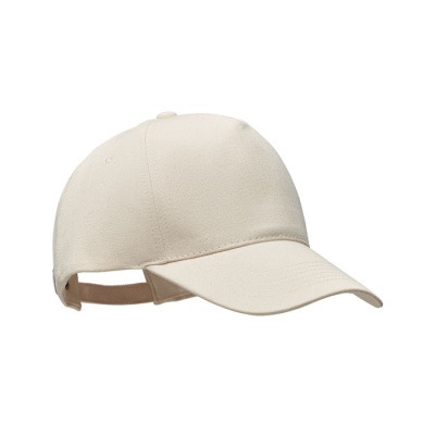 Picture of ORGANIC COTTON BASEBALL CAP in Beige.