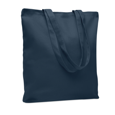 Picture of 270 GR & M² CANVAS SHOPPER TOTE BAG in Blue.