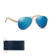 Picture of BAMBOO SUNGLASSES in Pouch in Blue