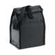 Picture of 600D RPET THERMAL INSULATED LUNCH BAG in Black