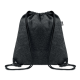 Picture of RPET FELT DRAWSTRING BAG in Grey