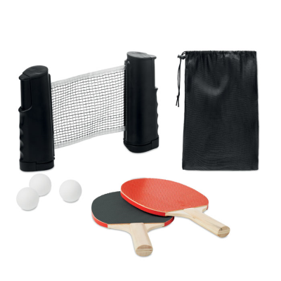 Picture of TABLE TENNIS SET in Black.