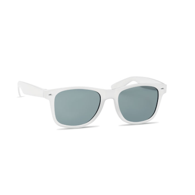 Picture of SUNGLASSES in RPET in White.