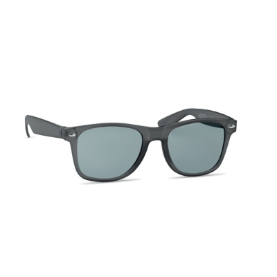 Picture of SUNGLASSES in Rpet in Transparent Grey.