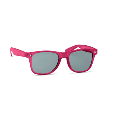 Picture of SUNGLASSES in RPET in Pink.