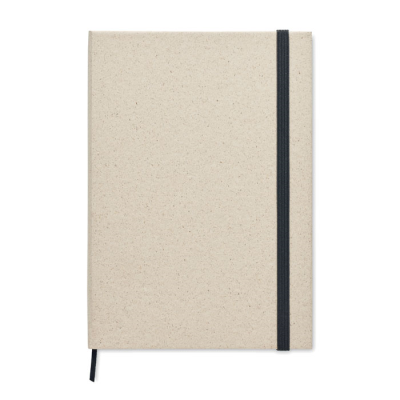 Picture of A5 GRASS NOTE BOOK 80 LINED in Brown.