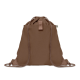 Picture of RECYCLED COTTON DRAWSTRING BAG in Brown