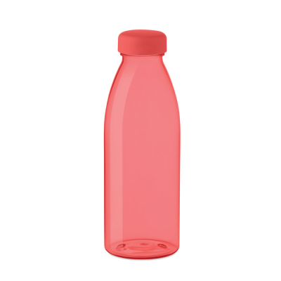 Picture of RPET BOTTLE 500ML in Transparent Red.