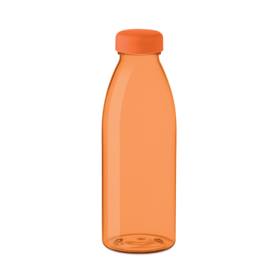 Picture of RPET BOTTLE 500ML in Transparent Orange