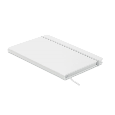 Picture of A5 RECYCLED PAGE NOTE BOOK in White.