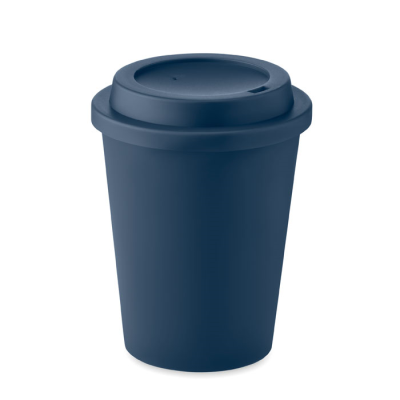 Picture of DOUBLE WALL TUMBLER PP 300 ML in Blue