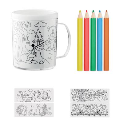 Picture of COLOURING MUG 280 ML