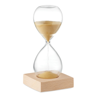 Picture of 5 MINUTE SAND HOURGLASS in Brown