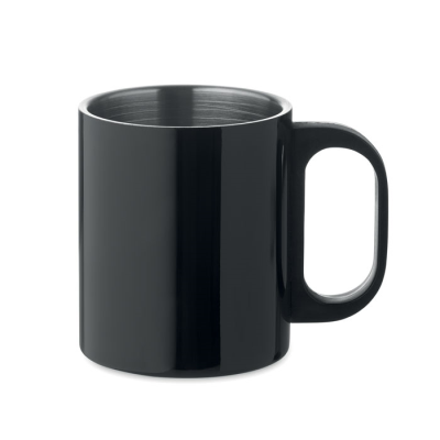 Picture of DOUBLE WALL MUG 300 ML in Black