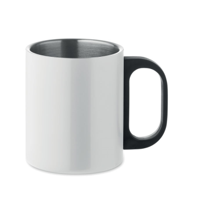 Picture of DOUBLE WALL MUG 300 ML in White
